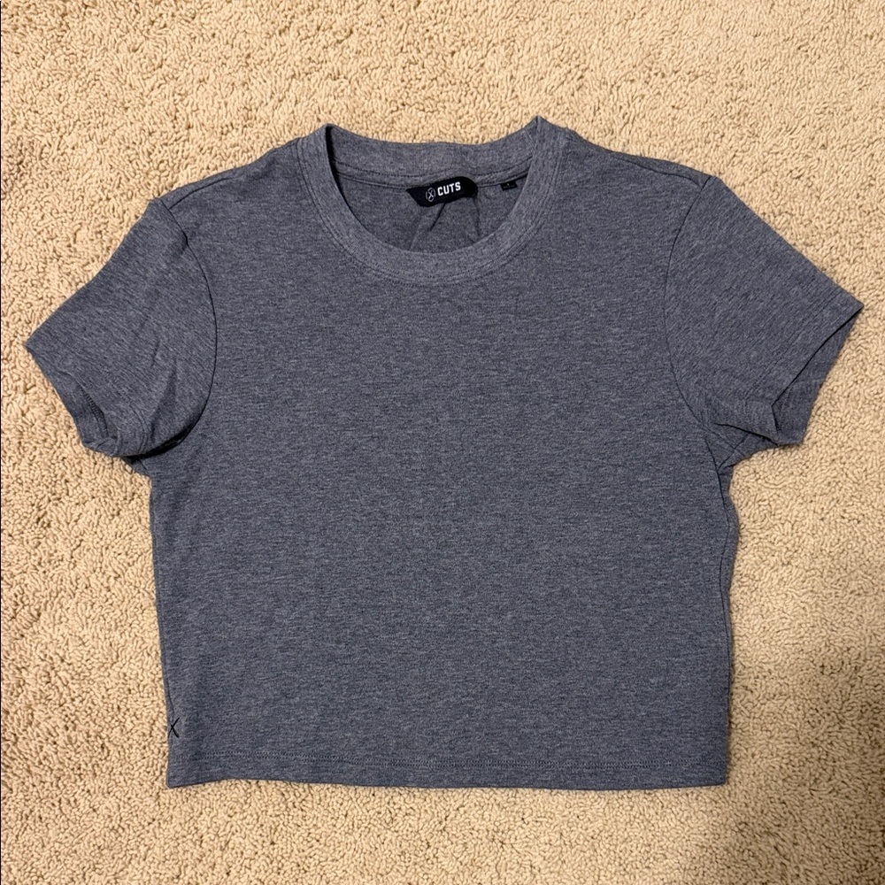 Cuts crop top